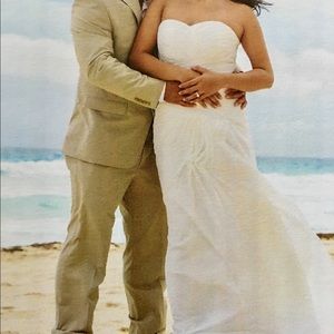 princess sweetheart floor length chiffon dress